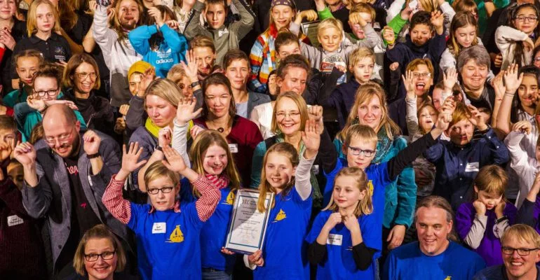 Kinder freuen sich - Förderpreis 2019